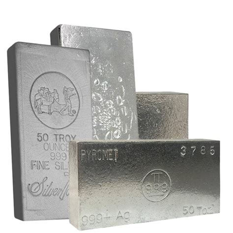 50 oz Silver bars for sale - Money Metals Exchange