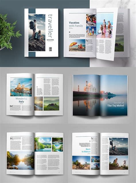 Traveller Magazine, a Magazine Template by adekfotografia | Travel magazine layout, Travel ...