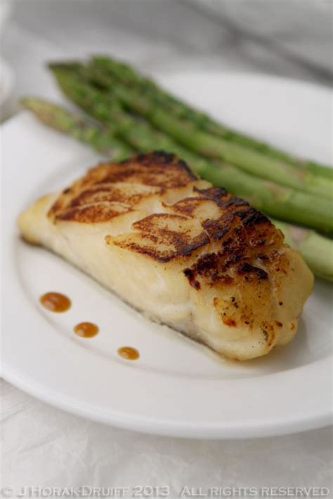 Skrei cod with a miso glaze – cooksister.com | Food, Grilled cod, Seafood recipes