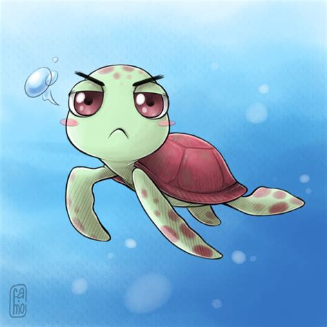 Cute Sea Turtle Drawing at PaintingValley.com | Explore collection of ...