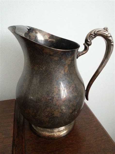 Antique Sterling Silver Water Pitcher F.B. Rogers Silver Co.