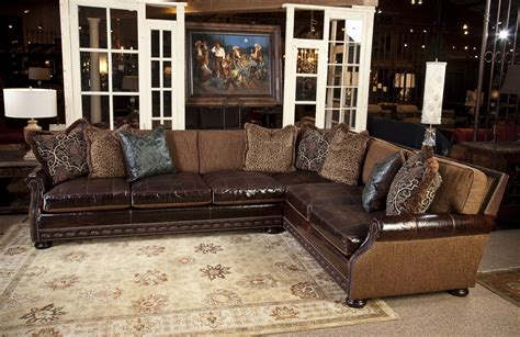 Leather And Fabric Sofas - Foter