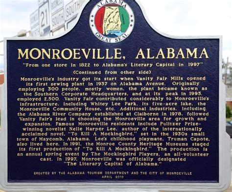 The Literary Town Of Monroeville Is Alabama's Best Kept Secret