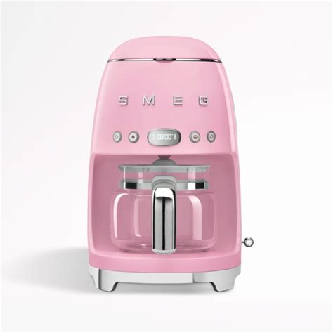 SMEG Pink Drip Coffee Maker + Reviews | Crate & Barrel