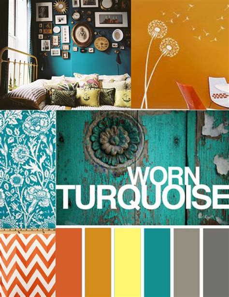 Orange And Turquoise Color Palette | www.pixshark.com - Images Galleries With A Bite! | Living ...