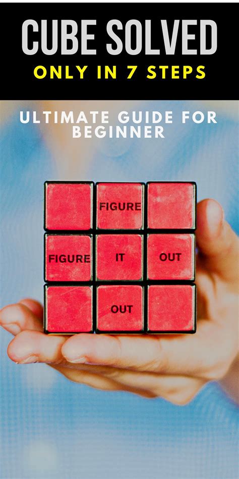 Rubiks Cube Solve in only 7 steps. Ultimate guideline for beginner ...