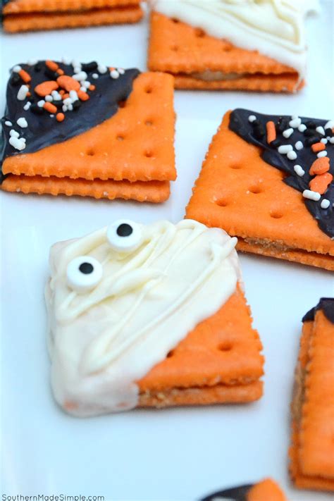 5 Minute Sweet & Salty Halloween Cookies - Southern Made Simple