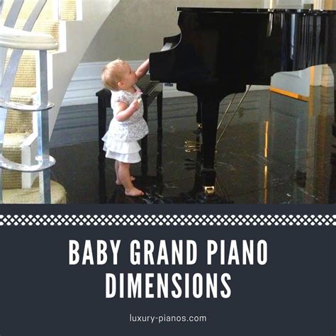 Baby Grand Piano Dimensions | Luxury Pianos Inc.