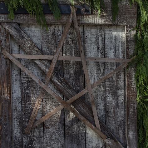 Wood Star Fence Background Free Stock Photo - Public Domain Pictures