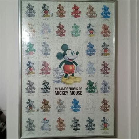 Mickey Mouse Puzzle 1000 pcs n Frame, Hobbies & Toys, Toys & Games on ...