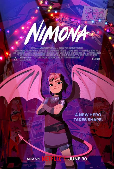 Official Poster for 'Nimona' : r/movies