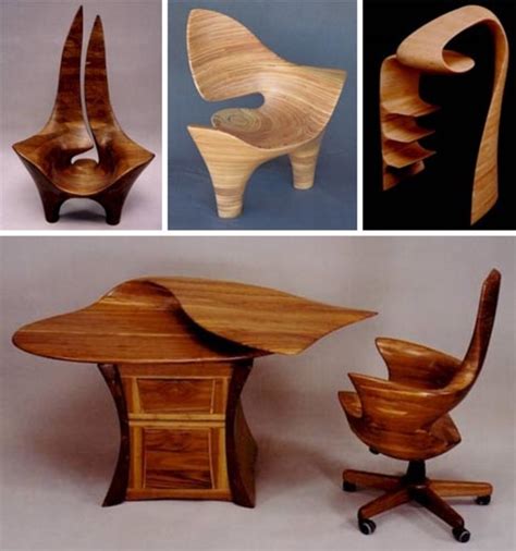 Furniture Sculpted from Solid Wood | Designs & Ideas on Dornob