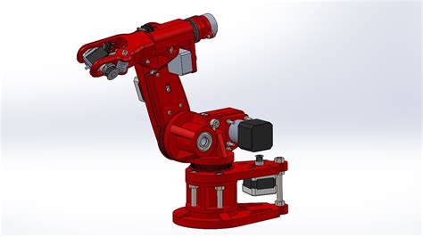 3D Printed 6DoF Arduino Robot arm - Overview of the arm [Part 1] - YouTube