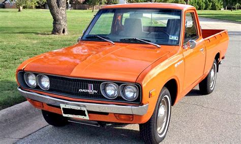 Found on eBay: 1974 Datsun 620 series pickup