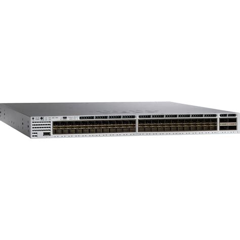 Cisco Catalyst 3850 48 Port Gigabit Switch WS-C3850-48T-E B&H