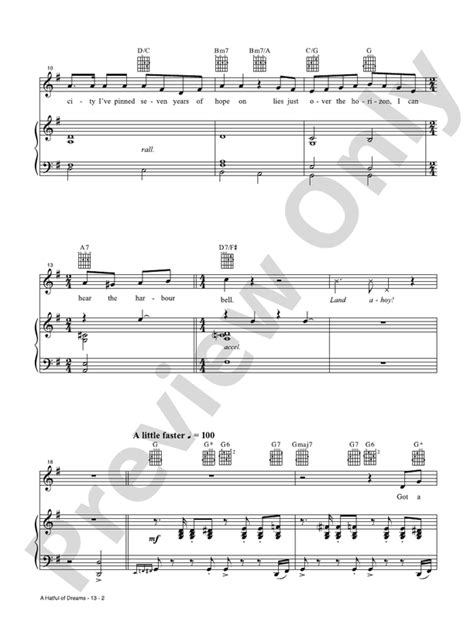 A Hatful of Dreams (from Wonka): Piano: Neil Hannon - Digital Sheet Music Download