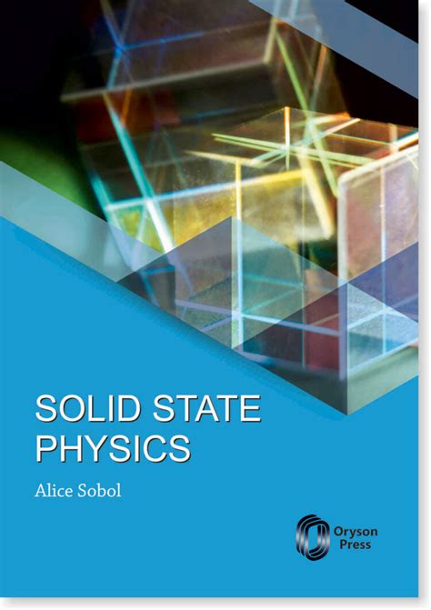 Solid State Physics – Oryson Press