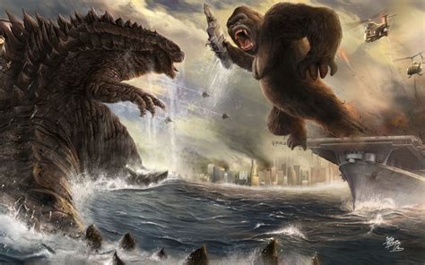1680x1050 Resolution Godzilla vs Kong New 2021 1680x1050 Resolution Wallpaper - Wallpapers Den