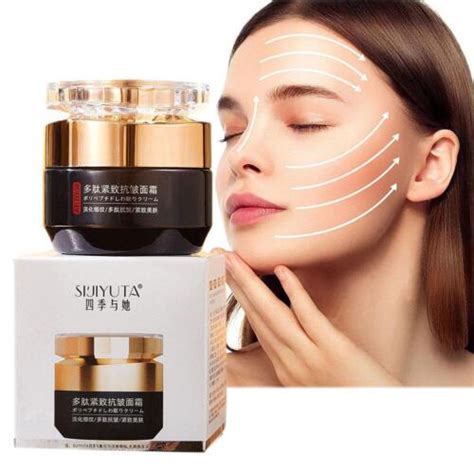 Polypeptide Anti Wrinkle Face Cream Moisturizing Firming Collagen Face ...