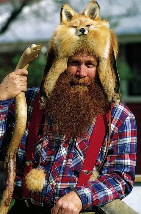 Alaskan Mountain Man | man portrays an Alaskan 'Sourdough' (early ...