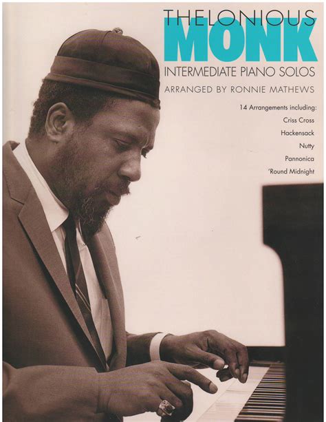 THELONIOUS MONK: Intermediate Piano Solos | Books and Methods, Jazz ...