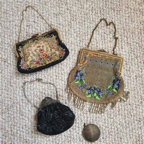 Antique Beaded Purse - Etsy