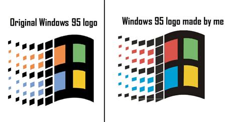 Windows 95 logo by LolaLazz on DeviantArt