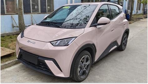 BYD Seagull EV Spied In China In Cute Pink Color. Price Starts At 8,860 USD