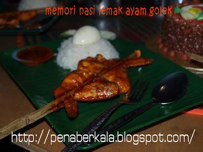 NASI LEMAK AYAM GOLEK