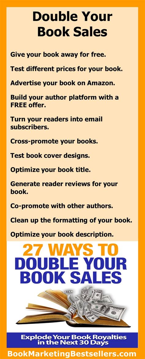 Double Your Book Sales – Book Marketing Bestsellers