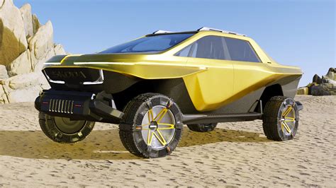 Skoda Talantaq By An Artcenter Student Is The Practical Pickup Made To ...