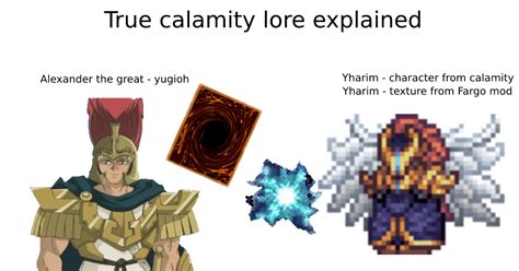 OMG OMG CALAMITY LORE EXPLAINED AND IT WAS HIDDEN FROM US THIS ENTIRE TIME : Terraria