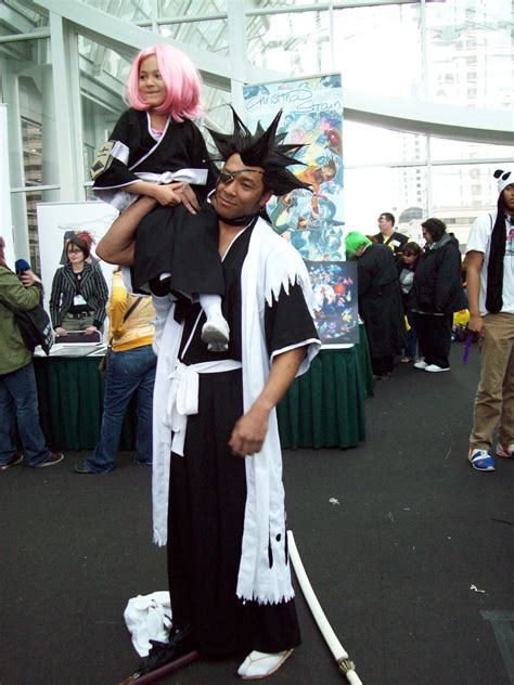 Kenpachi and Yachiru cosplay by cresent-lunette on DeviantArt