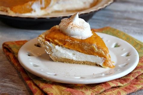 No- Bake Double Layer Pumpkin Pie