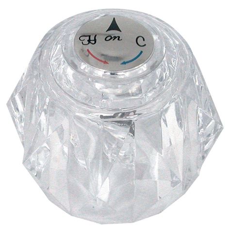 DANCO Knob Handle in Clear for Delta Tub and Shower Faucets-88439 - The ...