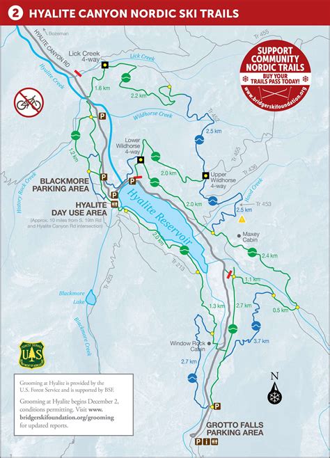 Bozeman Community Nordic Trails Maps