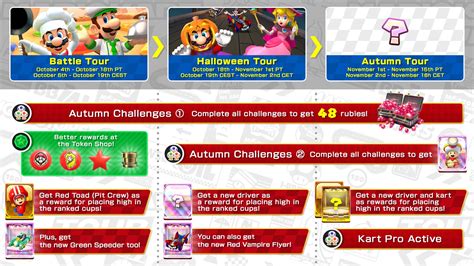 Mario Kart Tour on Twitter: "The Autumn Celebration begins and will go ...