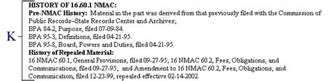 Anatomy of a Rule - State Records Center & Archives