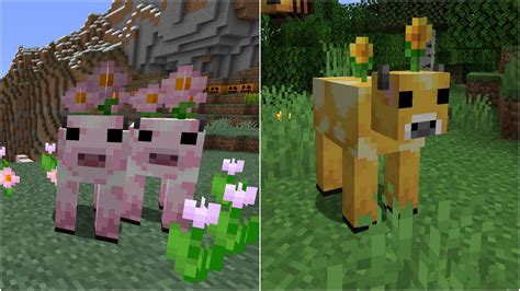 Minecraft's Cherry Blossom biome could benefit from Moolips and Mooblooms