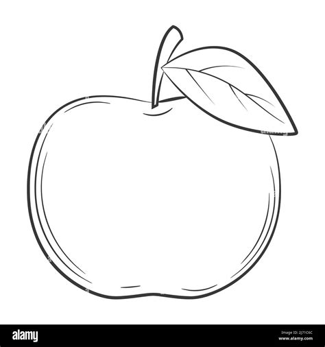 Confused Clipart Black And White Apple