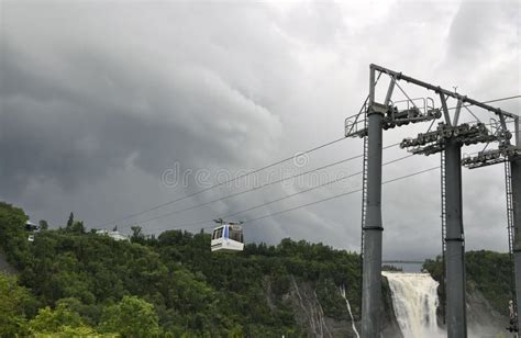 Montmorency Cable Car editorial photography. Image of bridge - 27699662