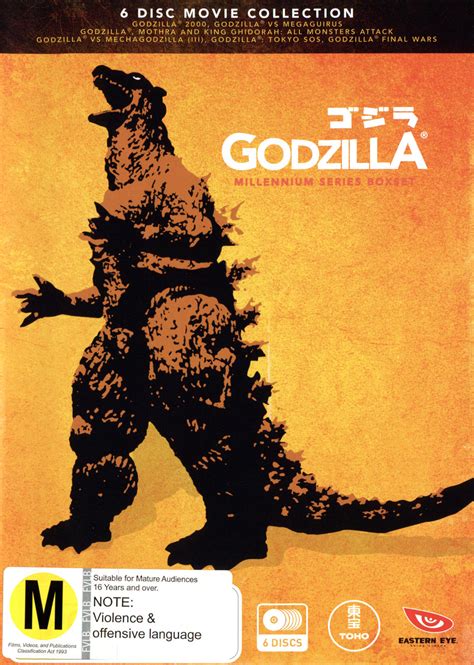 Godzilla Millennium Series BoxSet | DVD | Buy Now | at Mighty Ape NZ