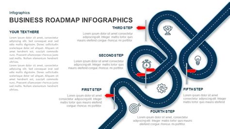 Business Roadmap PowerPoint Template and Keynote Slide