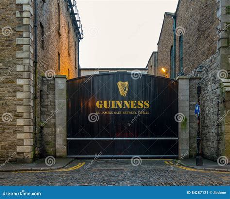 Guinness Gate editorial photo. Image of brewery, museum - 84287121