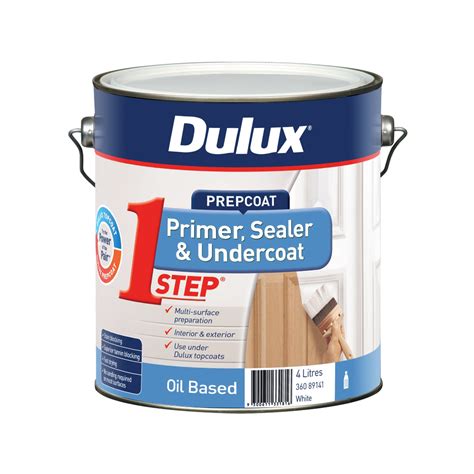 Dulux 1-Step Oil Based Primer Sealer Undercoat 4L - Inspirations Paint