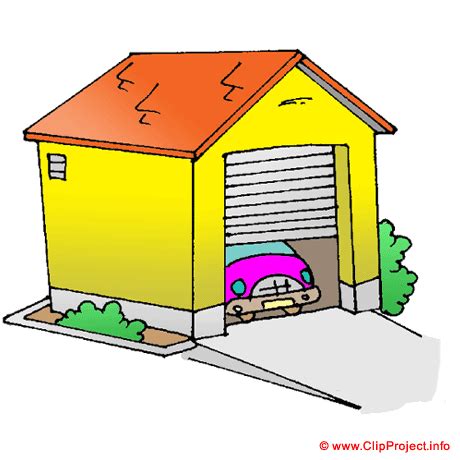 garage clipart | ... . . . its about a cat, a garage, the family car and a music speaker | Place ...