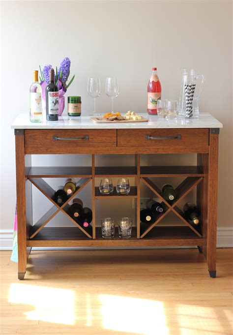 Put Together At Home: Entertaining With My Wine Bar #PutTogether