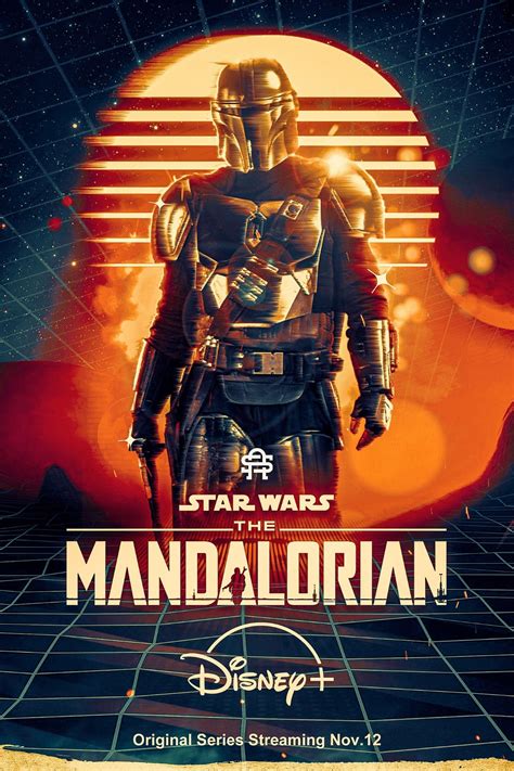 The Mandalorian Star Wars Poster, Star Wars Art, Movie Poster Art ...