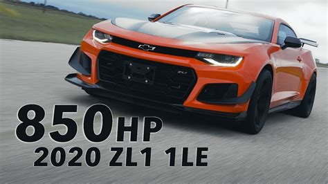 2020 Hennessey HPE850 Camaro ZL1 1LE In Action