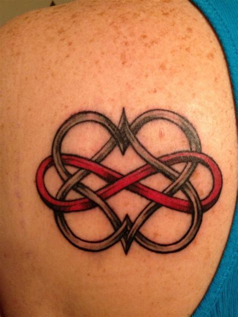 Entwined Infinity Hearts. Ankle or back shoulder placement. | Knot tattoo, Celtic knot tattoo ...